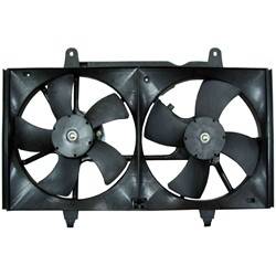 '02-'06 Nissan Altima, '04-'08 Nissan Maxima Dual Cooling Fan Assembly