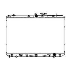 '08-'10 Toyota Highlander Radiator