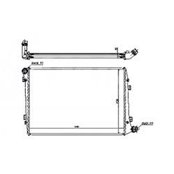 '05-'06 Volkswagen Jetta Radiator