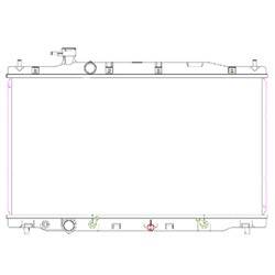 '07-'09 Honda CR-V Radiator