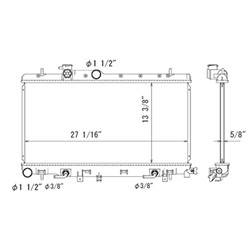 '02-'07 Subaru Impreza Radiator