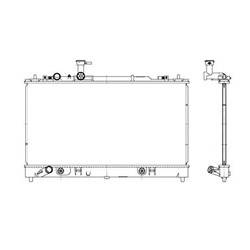 '06-'08 Mazda 6 Radiator