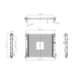 '08-'11 Cadillac CTS Radiator