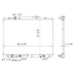 '09-'15 Honda Pilot, '10-'14 Honda Ridgeline Radiator