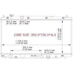'09-'14 Honda Fit Radiator