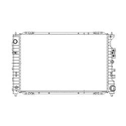 '10-'12 Ford Escape, '10-'11 Mercury Mariner Radiator For 2.5 Liter L4 Hybrid Models