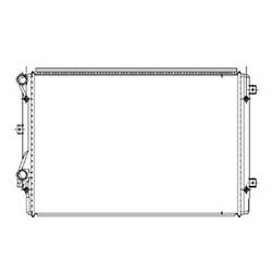 '09-'17 Volkswagen CC, '09-'16 Volkswagen Eos, '12-'15 Audi TT Quattro, '10-'13 Volkswagen GTI, '12-'13 Audi A3, '12-'13 Volkswagen Beetle Radiator