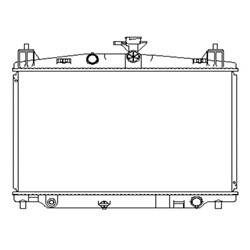 '11-'14 Mazda 2 Radiator
