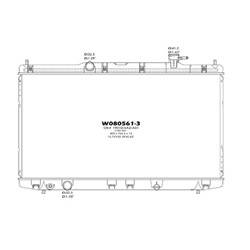 '15-'20 Acura TLX, '13-'17 Honda Accord Radiator