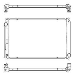 '15-'21 Lexus NX300h, '16-'18 Toyota RAV4 Radiator