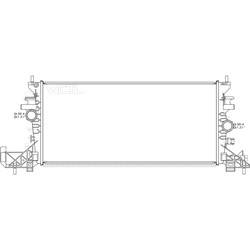 '16-'19 Chevrolet Cruze Radiator