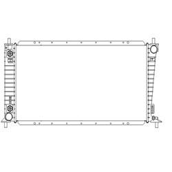 '97-'98 Ford F-150, '97-'98 Ford F-250 Radiator
