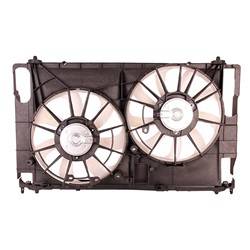 '13-'18 Toyota RAV4 Radiator And Condenser Fan Assembly With Two Fans Side By Side